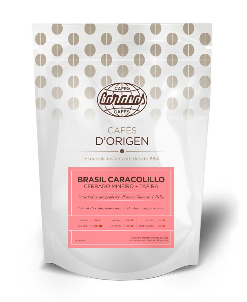 BRAZILIAN ORIGIN COFFEE CARACOLILLO (250 GR)