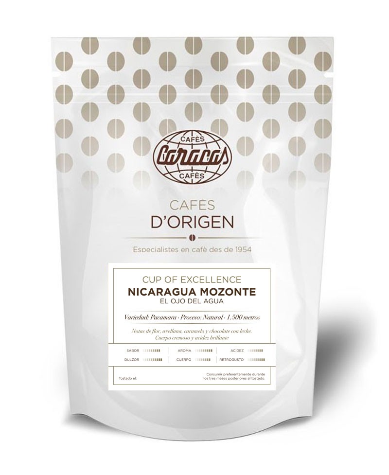 CAFÉ ORIGEN: TAZA DE EXCELENCIA XI - NICARAGUA PACAMARA (250 GR)